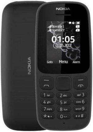 Nokia 105 (2017) Dual SIM Czarny