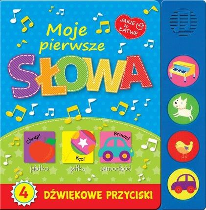 Moje pierwsze słowa Dźwiękowe przyciski