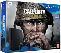 Zdjęcie Sony PlayStation 4 1TB Slim + Call Of Duty WWII - Żywiec