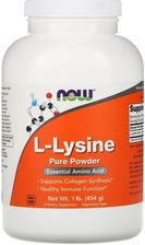 Zdjęcie NOW L-Lysine Pure Powder 454g - Goleniów