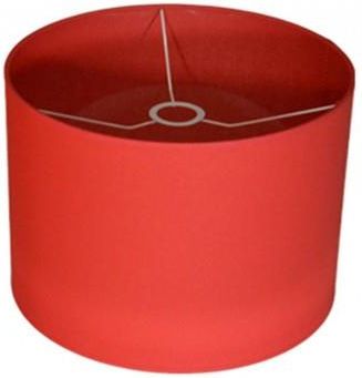 abażur cylindryczny czerwony 35/25 (ABACCZE2535)