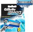 Gillette Mach3 Turbo Wkłady Do Maszynki Do Golenia 8 szt.