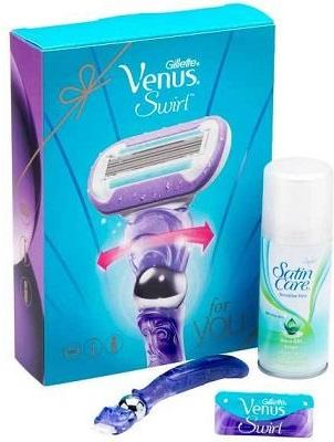 Gillette Venus Swirl żel do golenia 75 ml + maszynka Venus