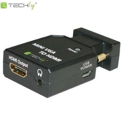 Techly Adapter VGA+Audio Jack 3,5mm - HDMI (026517)
