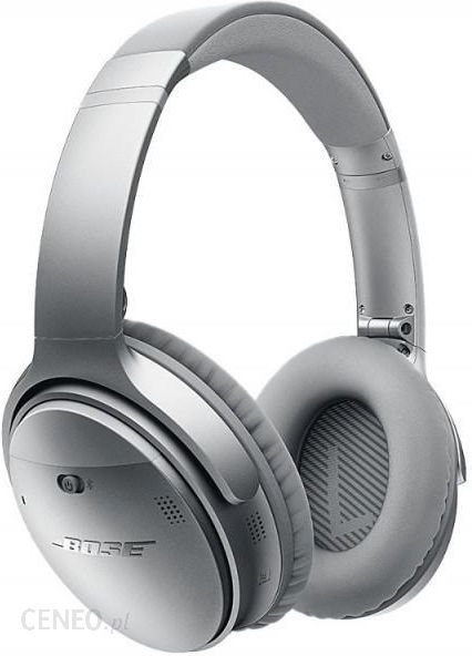 Słuchawki Bose QuietComfort 35 srebrny (7895640020) Opinie i ceny Ceneo.pl