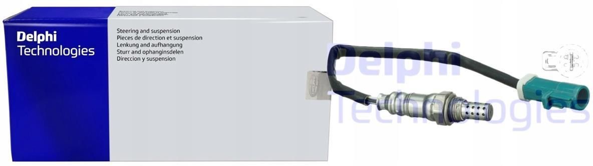 Sonde Lambda DELPHI ES20318-12B1 - Capteur O2 Planaire Chauffé 339mm Pour Ford, Jaguar