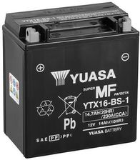 YUASA  14AH/230 12V L+ / YUASA MOTOCYKLE YTX16-BS-1