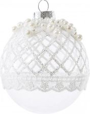 Zdjęcie Bombka choinkowa RASHMI 1-1 8 cm biały - Radomsko