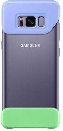 Samsung 2 Piece Cover do Galaxy S8 Fioletowy Zielony (EF-MG950CVEGWW)