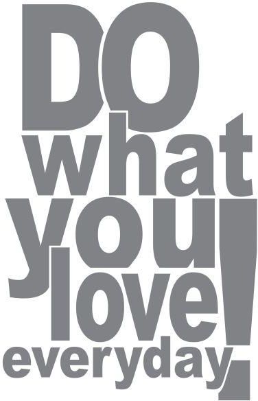 Castorama Naklejka Do What You Love 45x69 5 Cm Opinie I Atrakcyjne