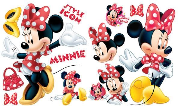 Castorama Naklejka Samoprzylepna Minnie 40x30 Cm 2 Szt Opinie I