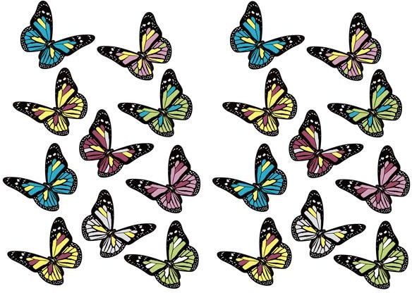 Castorama Naklejka Samoprzylepna Motyle Ii 65x45 Cm 2 Szt Opinie I