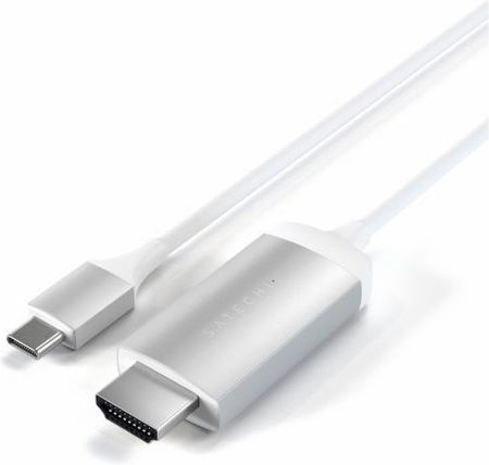 Satechi Kabel USB Type-C - HDMI srebrny (STCHDMIS)