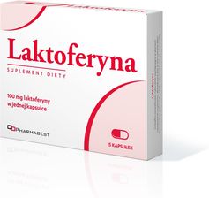 Laktoferyna 100 mg 15 kapsułek - zdjęcie 1
