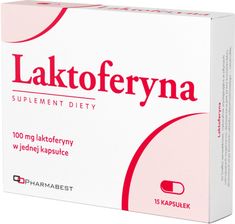 Zdjęcie Laktoferyna Pharmabest Kapsułki 15kaps. - Sanok