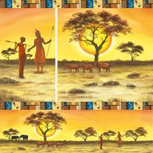 Zdjęcie Stamperia serwetka ryżowa zachód słońca - Włocławek