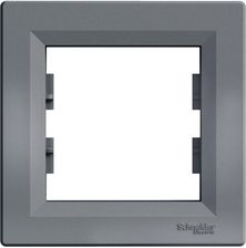 Zdjęcie Schneider Electric Asfora Ramka Pojedyncza Pozioma Stalowe EPH5800162 - Bytom
