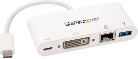 StarTech USB-C DVI RJ45 (DKT30CDVPD)