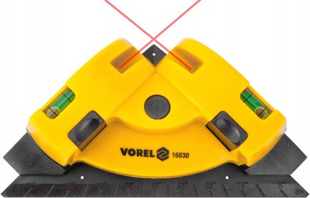 Vorel Laser Kątowy Liniowy Z Dwiema Liniami 90 Do Układania Płytek (16030)
