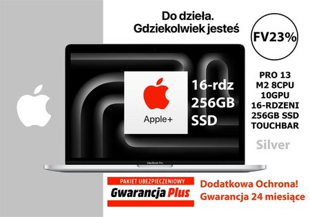 Apple MacBook Pro 256GB SSD シルバー MacBook Pro 13, i5 2.3GHz/8GB/256GB SSD/Intel Iris Plus 640