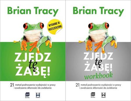 Pakiet Zjedz Tę Żabę / Zjedz Tę Żabę Workbook - Brian Tracy