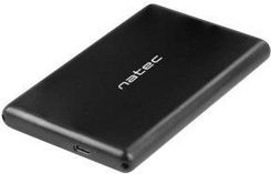 Natec Kieszeń zewnętrzna HDD/SSD Sata Rhino-C 2,5" USB 3.1 Type-C (NKZ0942)