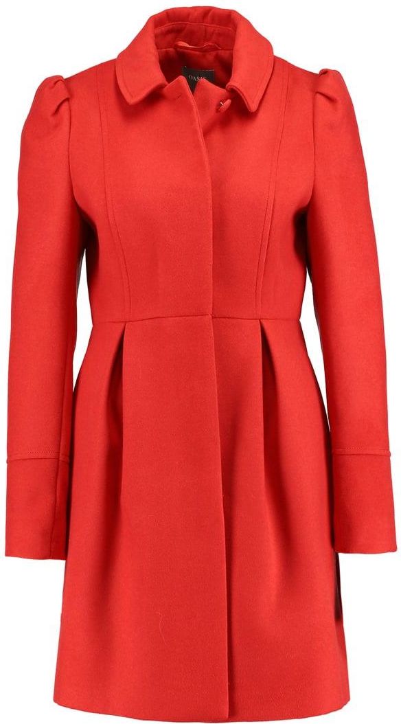 Oasis ANGELIQUE PRINCESS COAT P aszcz we niany P aszcz klasyczny red Ceny i opinie Ceneo.pl