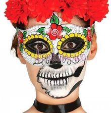 Zdjęcie MASKA WENECKA MUERTOS KWIATY p2487b - Niemcza