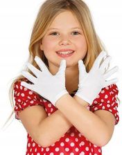 Rękawiczki Elastyczne Dziecięce Biały