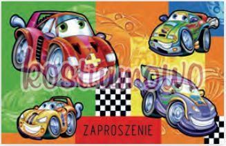 Zaproszenie Na Urodziny Samochody 10szt Ceny I Opinie Ceneopl