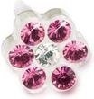 Blomdahl - Kolczyk Daisy Rose/ Crystal 5mm 2szt