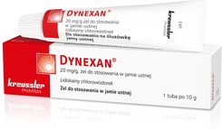 Zdjęcie Dynexan żel do jamy ustnej 10g - Mikołów