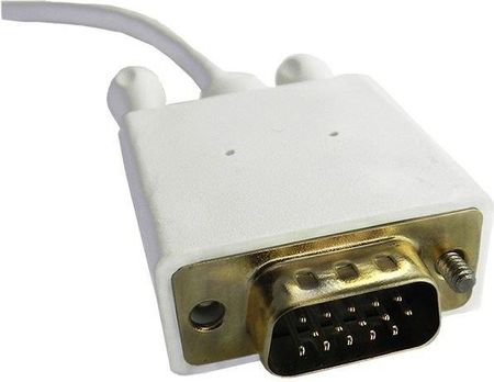 Qoltec DisplayPort Alternate mode USB 3.1 typ C męski VGA męski 2m Biały (50419)