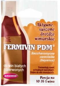 browin Aktywne suszone drożdże winiarskie FERMIVIN PDM