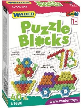 Wader Klocki Puzzle 40El. (41630)