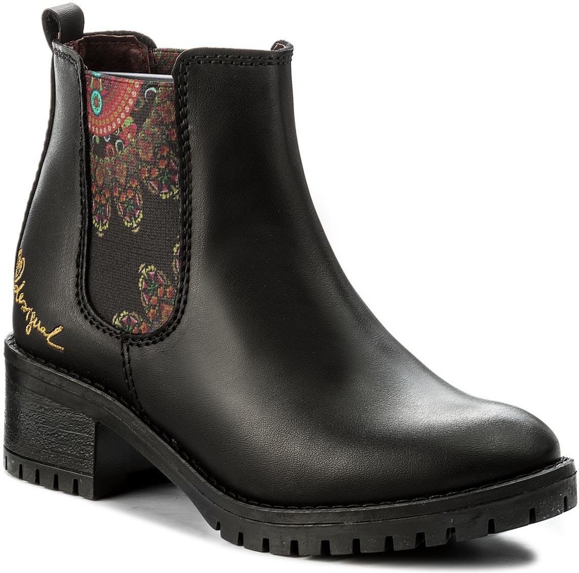 Sztyblety DESIGUAL - Shoes Charly Essentials 17WSALC7 2000 - Ceny i ...