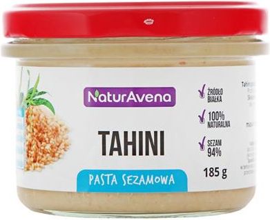 Naturavena Tahini Pasta Sezamowa 185G 