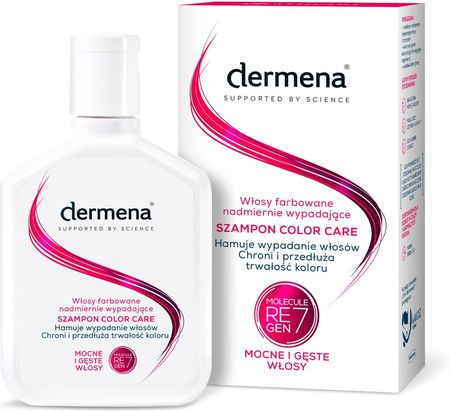 Dermena Color Care szampon przeciw wypadaniu włosów zniszczonych i farbowanych 200 ml