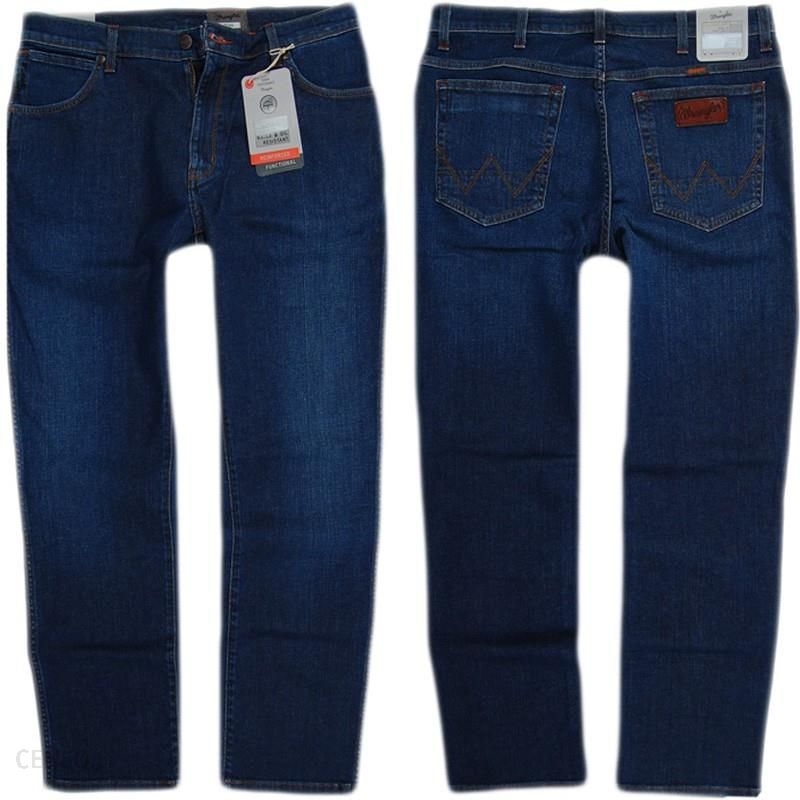 Wrangler Texas Stretch jeansy spodnie męskie granatowe (W76) - Ceny i ...
