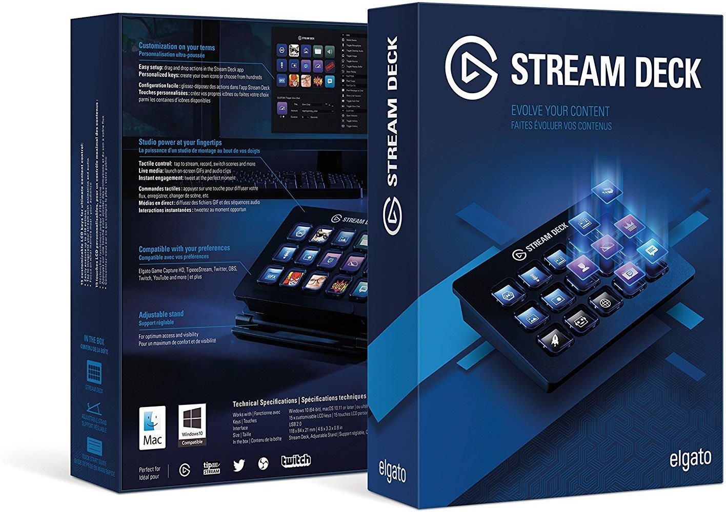 elgato STREAM DECK 10GAA9901 美品 CORSAIR 10GAA9901 Elgato Stream Deck - Live Content Creation
