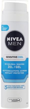 Nivea Men Sensitive Cooling żel do golenia 200ml 