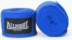 ALLRIGHT Bandaż bokserski 4.2 m niebieski - najlepsze Pozostałe akcesoria do sportów walki