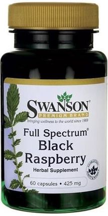 SWANSON Full Spectrum Black Raspberry malina czarna 60 kaps