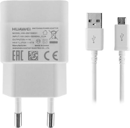 Huawei 1A + kabel microUSB (HW050100E01)