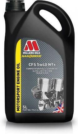 Millers Oils Motosport CFS 5w40 NT+ 5L