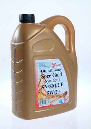 Specol 5W20 Gold synthetic 4L