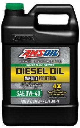 AMSOIL 0w40 Max-Duty Signature Series Diesel Oil DZF 3,784L