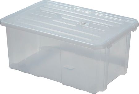 Pudełko Pudło + Pokrywa Plastikowe Box 45L duże