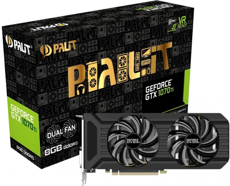グラフィックボード・グラボ・ビデオカード Palit GTX1070Ti DUAL 8GB GDDR5 i-palit-geforce-gtx-1070-ti-