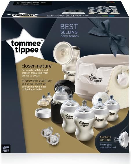Tommee Tippee Butelka Laktator Sterylizator Zestaw - zdjęcie 3 Tommee Tippee Butelka Laktator Sterylizator Zestaw